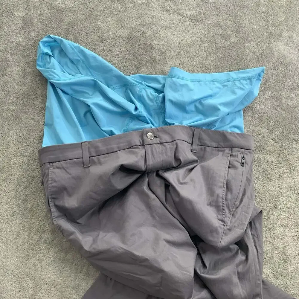 Birddogs Pants Mens 40x32 Gray Lined Liner Boomstick Stretch Performance Chinos